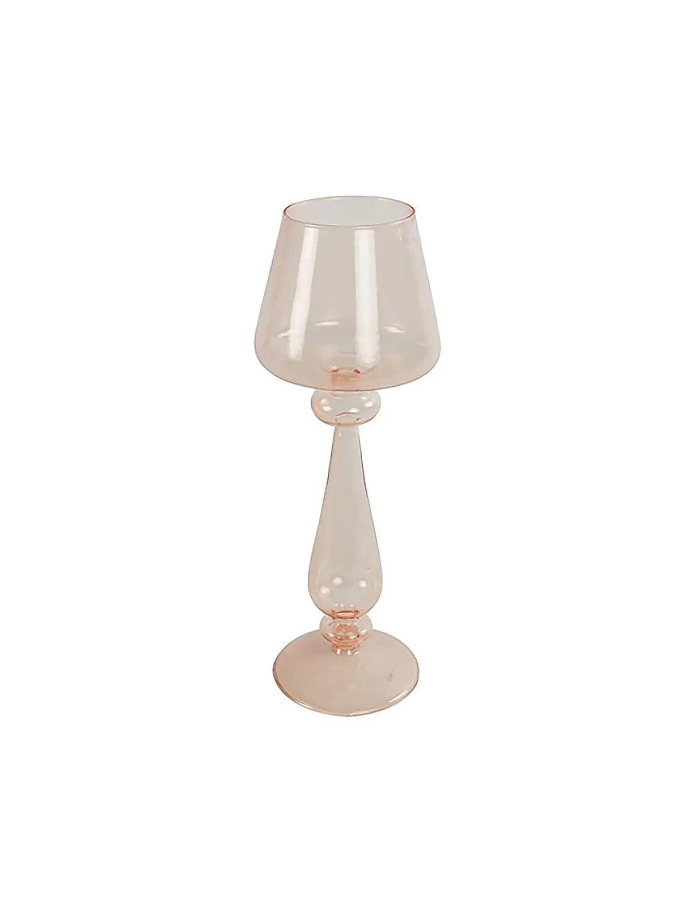 COUNTRYFIELD | Teelichthalter DELICATE 10x27cm Gelb | kupfer
